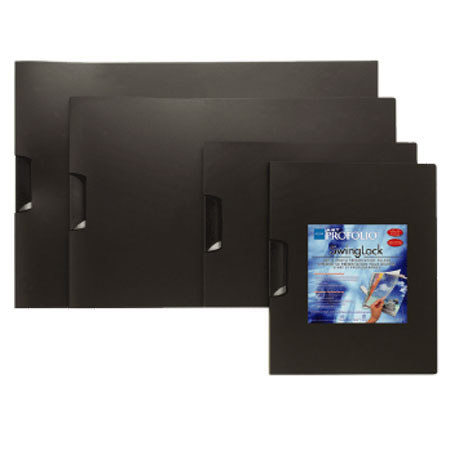 Itoya Art Profolio SwingLock Art & Photo Presentation Folder, For 11x8" -Frost