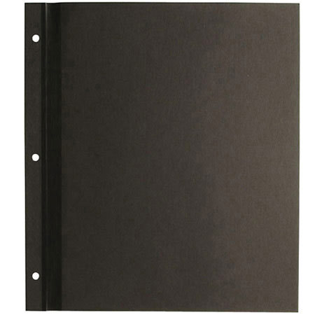 Pina Zangaro Black Flex-Hinge Mounting Pages 11x14" (Landscape), Pack of 10 Sheets