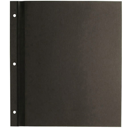 Pina Zangaro Black Flex-Hinge Mounting Pages 14" x 11", Pack of 10 Sheets