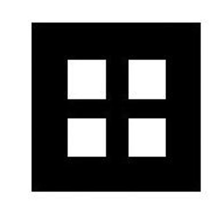 Adorama Black Trans-Mat, 11x14in Board, 2-4x5in Opening