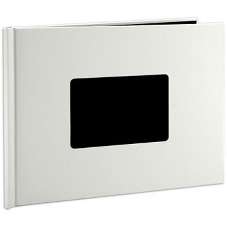 Unibind PhotoBook, 8.5x11", 3.5x5in Window, White
