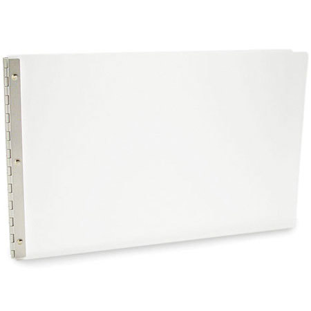 Pina Zangaro Vista, 11" x 17" Screwpost Cover, Mist Acrylic Finish, Landscape Format.