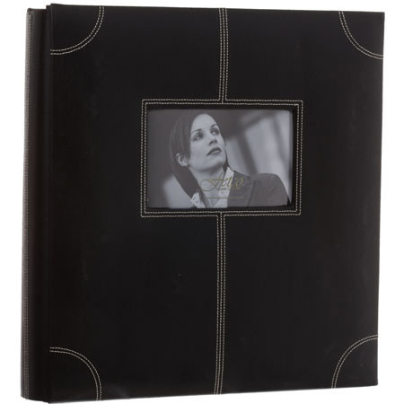Fetco Home Decor Parkin Series, 500 4x6in Photos, Black
