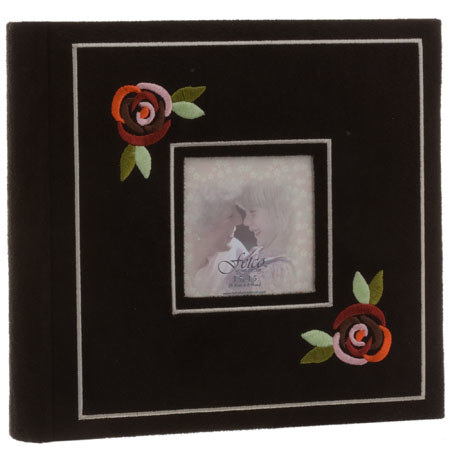 Fetco Potpourri Series,200 4x6in Photos 2 up, Black