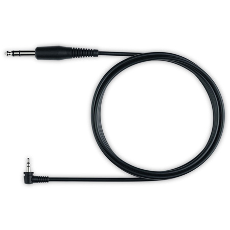 Fostex 9.8' Replacement 6.35mm Male Stereo Phone to 3.5mm Male Stereo Mini Cable for RP-Series Professional Headphones, Black