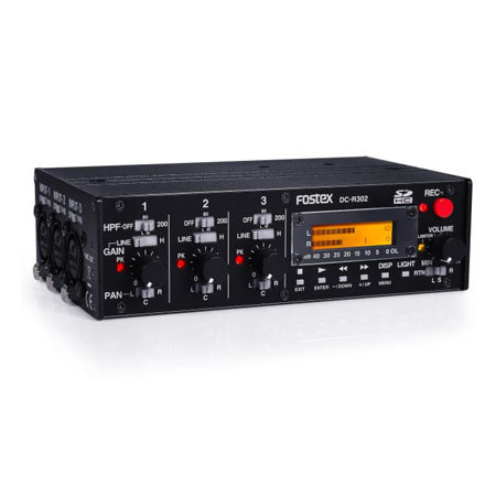Fostex 3-Channel Audio Mixer / Stereo Recorder
