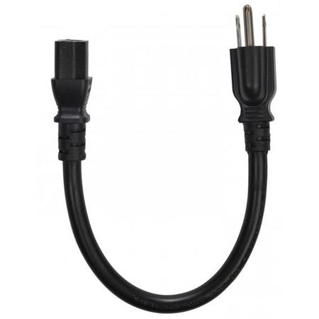 Furman Sound 15 Amp NEMA 5-15P to IEC-60320-C13 Power Cord, 1'
