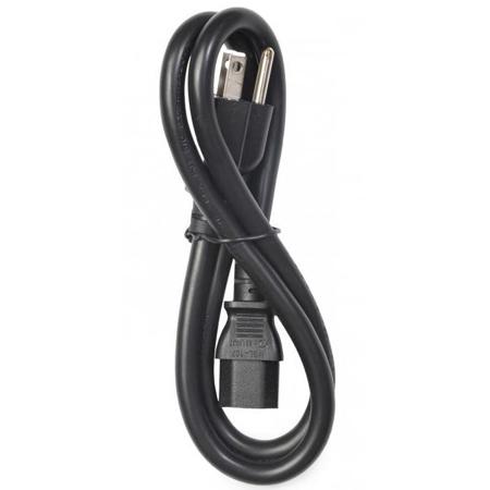 Furman Sound 15 Amp NEMA 5-15P to IEC-60320-C13 Power Cord, 3'