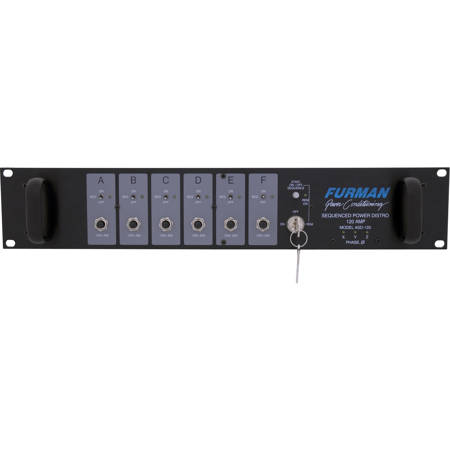 Furman Sound Furman 6-Channel 2RU Sequenced Power Distributor, Version 2