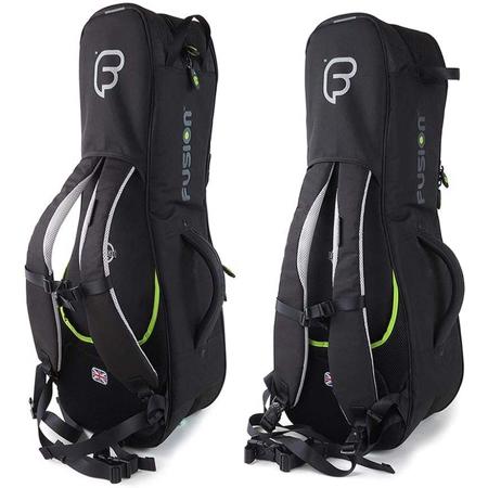 Fusion Urban Double Baritone/Bass Ukulele Bag, Black