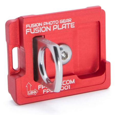 Fusion Photo Gear FPG-2001 Manfrotto 200PL/RC2 Compatible Fusion Plate, Red