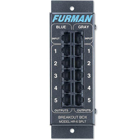 Furman Sound HR-6SPLT Star Module Cable Connection Splitter