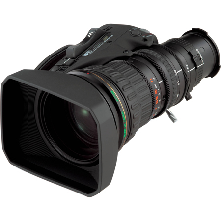 Fujinon HSS18X5.5BRD-S 5.5-100mm f/1.4-1.8 XDCAM HD Lens with Zoom & Focus Servo