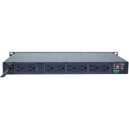 Furman Sound Merit M-8S 15 Amp 1RU Power Sequencer, 9 Outlet, 10' Cord