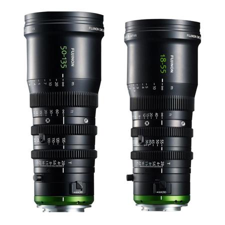Fujinon MK 18-55mm with MK 50-135mm T2.9 Cine Lens Kit for Sony E