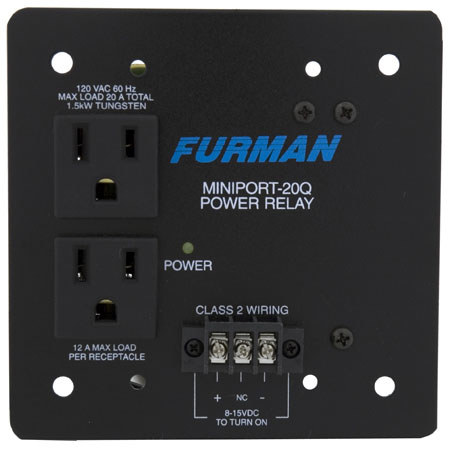Furman Sound MP-20Q Quad Electrical Box Power Relay Accessory