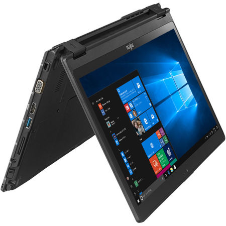 Fujitsu LIFEBOOK U729X 12.5" HD 2-in-1 Multi-Touch Laptop with Wacom Pen