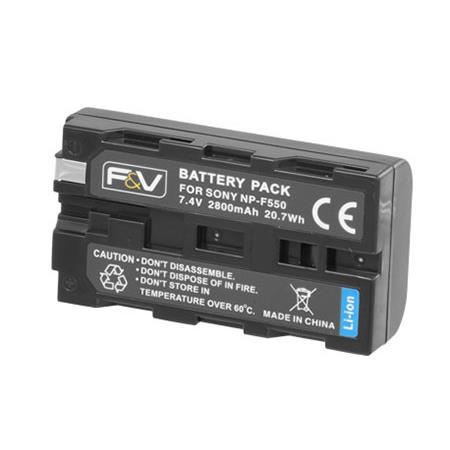 F&V Lighting NP-F550 DV Battery