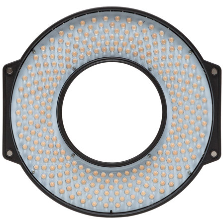 F & V R-300S SE Bi-Color LED Ring Light with Lens Mount and Case