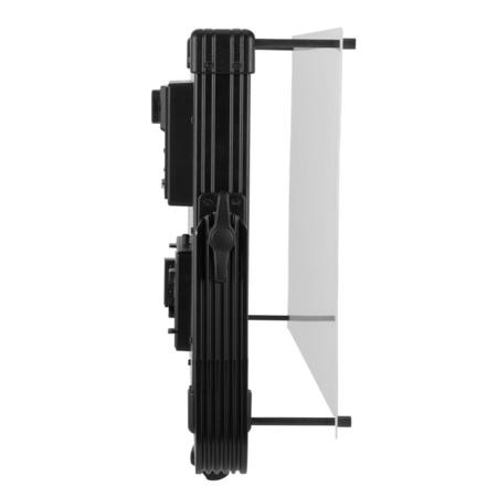 F & V Z1200 UltraColor Bi-color LED Studio Panel with V-Mount Battery Plate