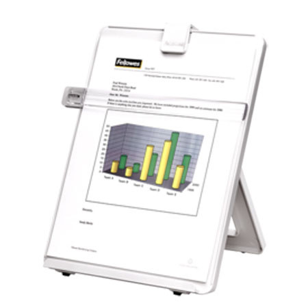 Fellowes Desktop Copyholder, Letter, Platinum