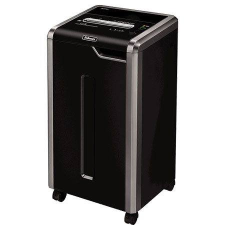 Fellowes Powershred 325i 100% Jam Proof Strip-Cut Shredder, 24 Sheets Capacity, 22 Gallons Bin Capacity