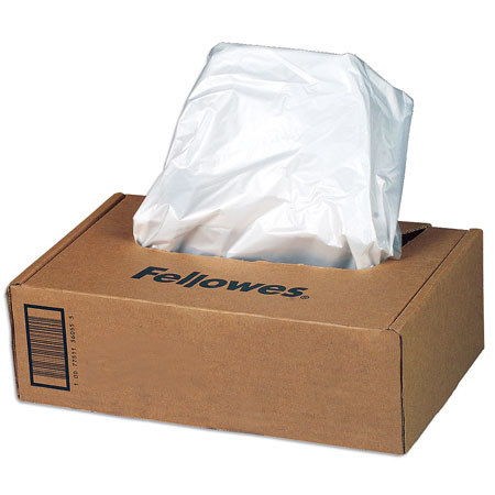 Fellowes High Security Waste Bags, 50/Roll