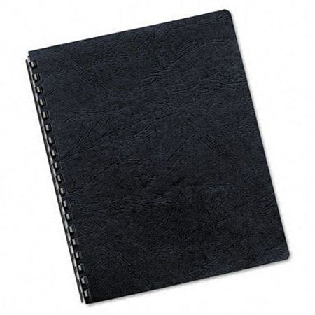 Fellowes Classic Grain Presentation Covers, Letter, 50 Pack, Navy