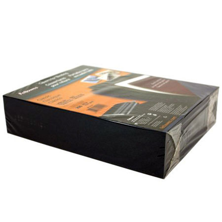 Fellowes Navy Grain Letter Size Binding Covers, 200 Pack