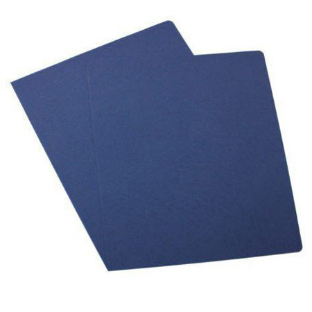 Fellowes Classic Grain Presentation Covers, Oversize Letter, 50 Pack, Navy