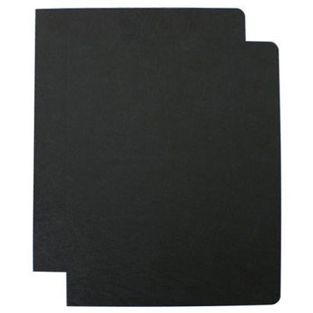 Fellowes Executive Black Oversize Binding Covers, 50 Pack