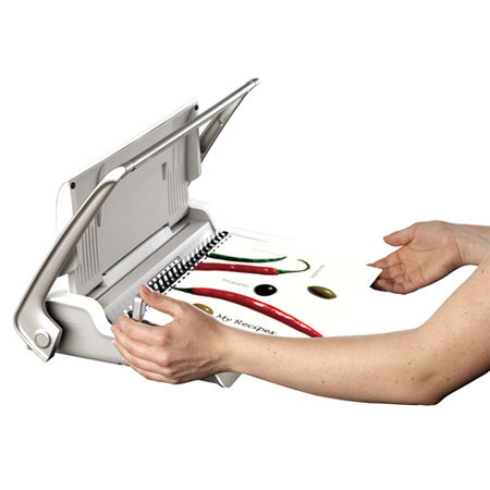 Fellowes Star 150 Manual Comb Binding Machine, White