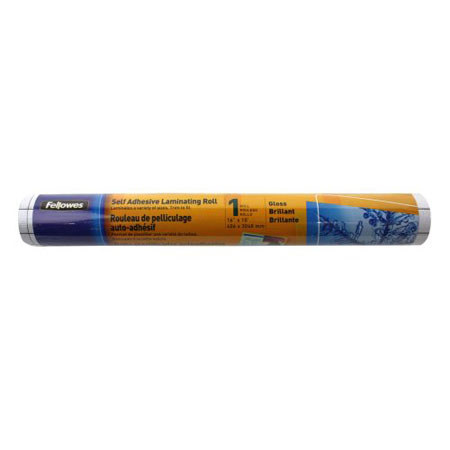 Fellowes Self-adhesive Laminating Roll, Clear