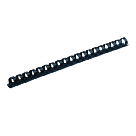 Fellowes Plastic 1/2" Comb Binding, 25 Pack, Navy