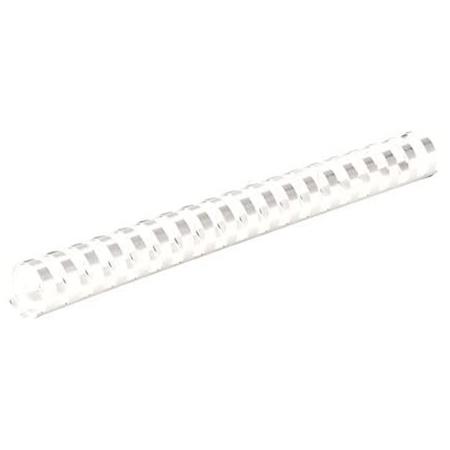 Fellowes Plastic 3/4" Comb Binding, 100 Pack, White