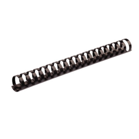Fellowes Plastic 1-1/4" Comb Binding, 50 Pack, Black