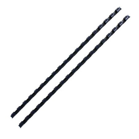 Fellowes Plastic 1/4" Comb Binding, 100 Pack, Navy