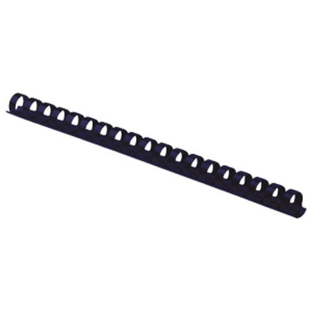 Fellowes Plastic 3/8" Comb Binding, 100 Pack, Navy