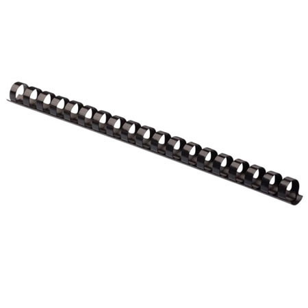 Fellowes Plastic 5/16" Comb Binding, 100 Pack, Black