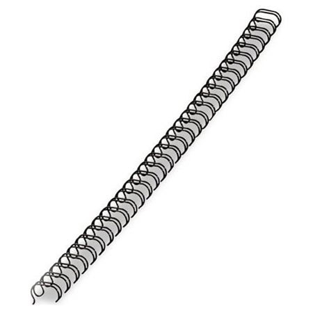Fellowes Wire Binding Combs, 1/2", 100 Sheets, Black