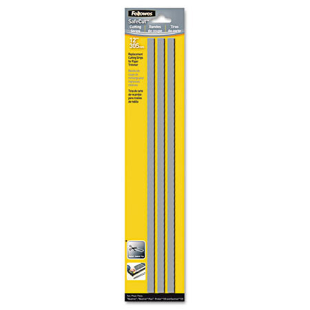 Fellowes SafeCut Rotary Trimmer 12" Cutting Mats, 3 Pack, Charcoal
