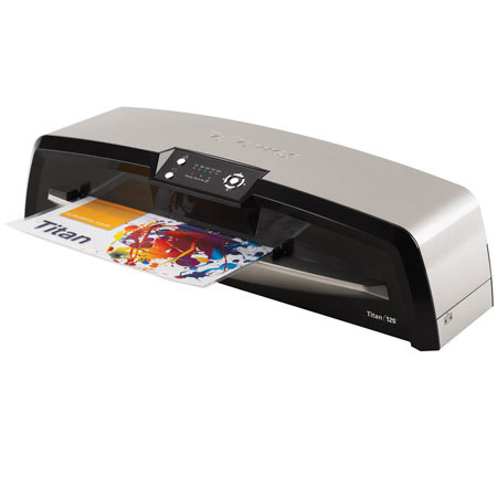 Fellowes Titan 125 Laminator, Silver/Black