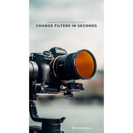 Freewell Magnetic Quick Swap System 58mm Glow Mist 1/8 Camera Lens Filter