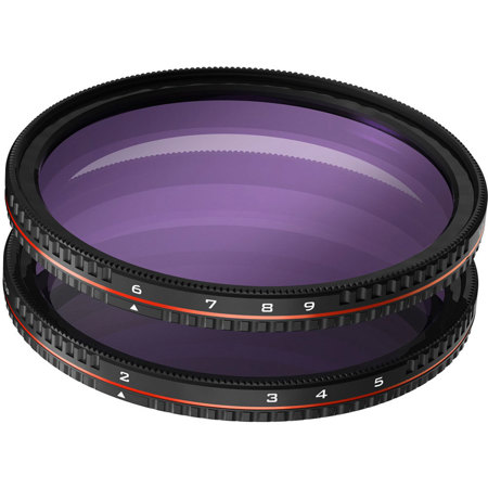 Freewell 58mm Mist Edition All Day VND Filter, 2 to 5 Stop & 6 to 9 Stop, 2-Pack