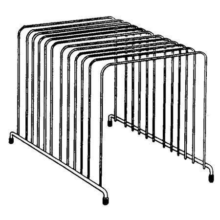 Fellowes Wire File Sorter, Silver