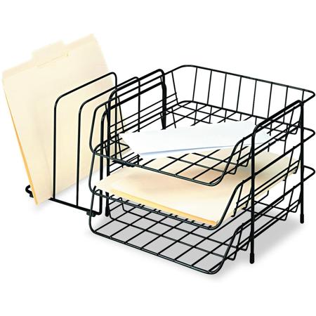 Fellowes Wire Triple Tray with Sorter