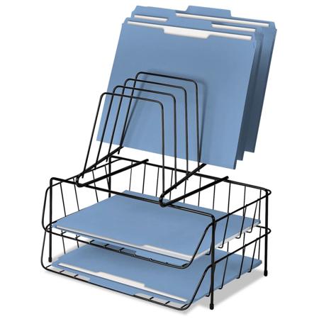 Fellowes Wire Double Tray with Step File