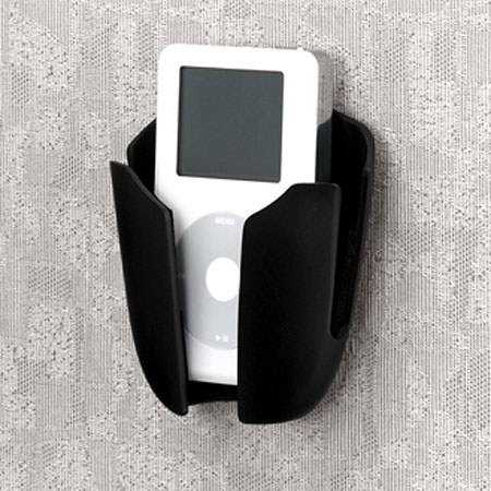 Fellowes Partition Additions Phone/MP3 Holster, Dark Graphite