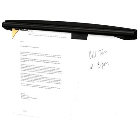 Fellowes Partition Additions Note Rail, Dark Graphite