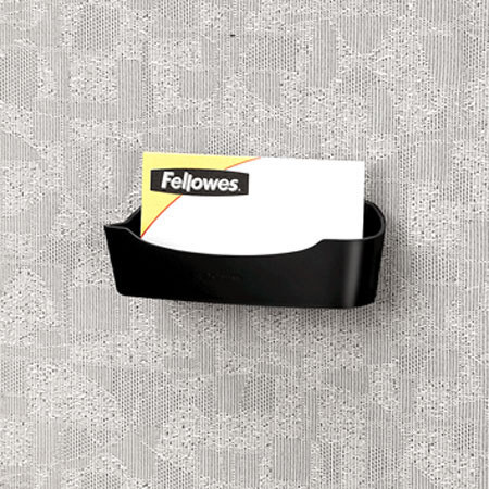 Fellowes Partition Additions Business Card Holder, Dark Graphite